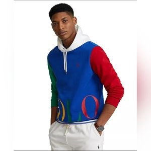 POLO RALPH LAUREN Men's Logo Double-Knit Hoodie